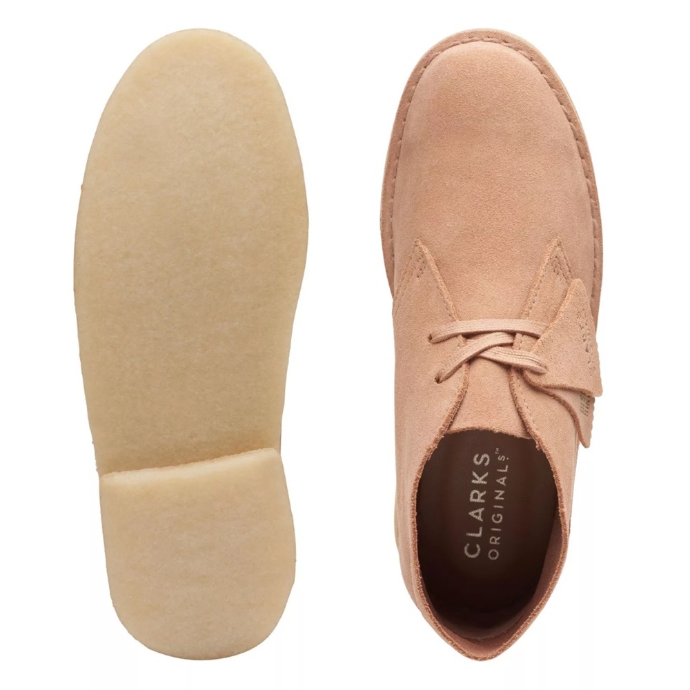 Clarks Originals Tan Suede Shoes